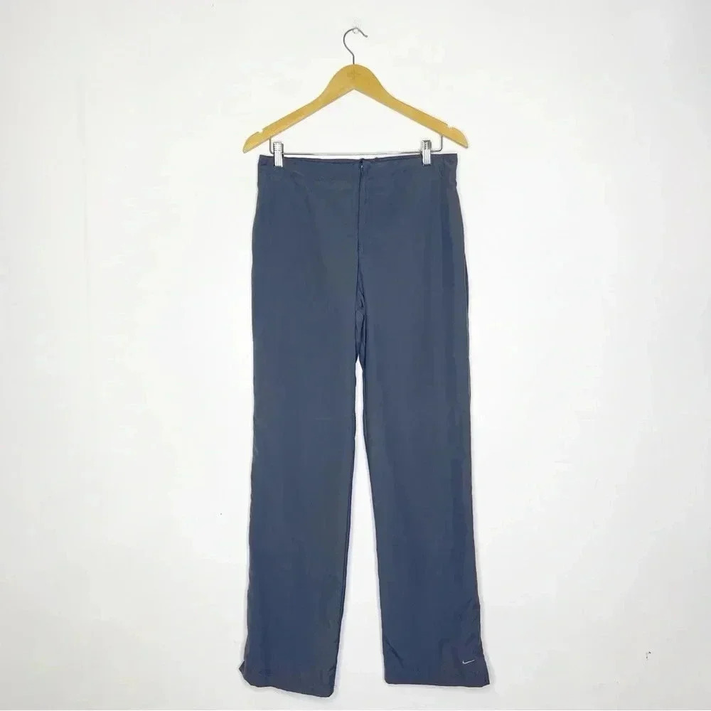 Nike Warm Up Loose Fit Straight Active Women's Pants Gray Size Medium